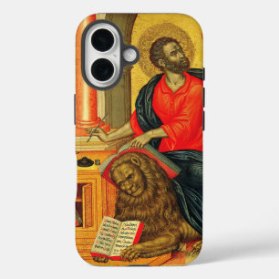 Saint Mark the Evangelist orthodox icon iPhone 16 Case