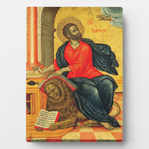 Saint Mark the Evangelist orthodox icon Plaque
