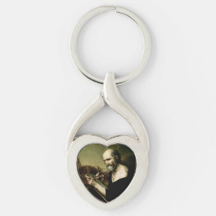 Saint Mark the Evangelist Premium Venetian Majesty Keychain