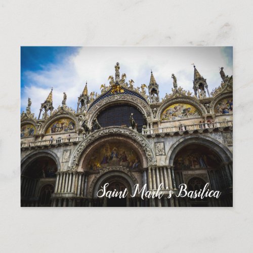 Saint Marks Basilica Postcard