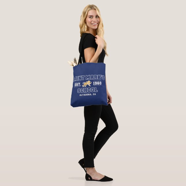 Saint Mark's Shopping Tote (On Model)