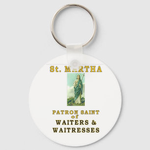 SAINT MARTHA KEYCHAIN