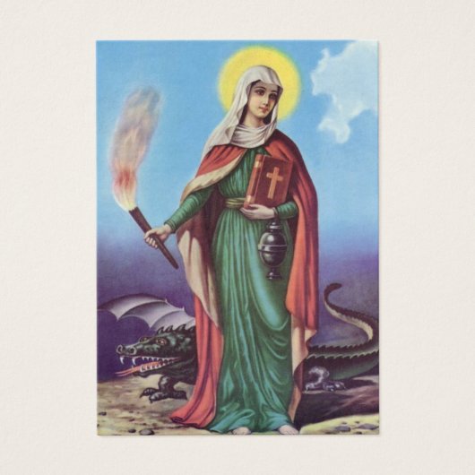 Saint Martha NINE WEEK HOLY CARD (Front)