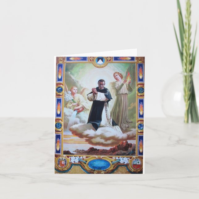 Saint Martin De Porres Card (Front)