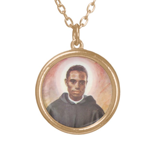 Saint Martin de Porres Necklace (Front)