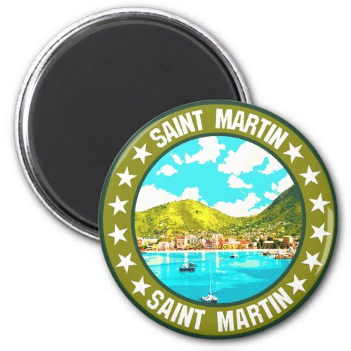 Saint Martin                                       Magnet
