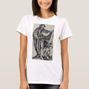 Saint Martin of Tours Engraving Art T-Shirt