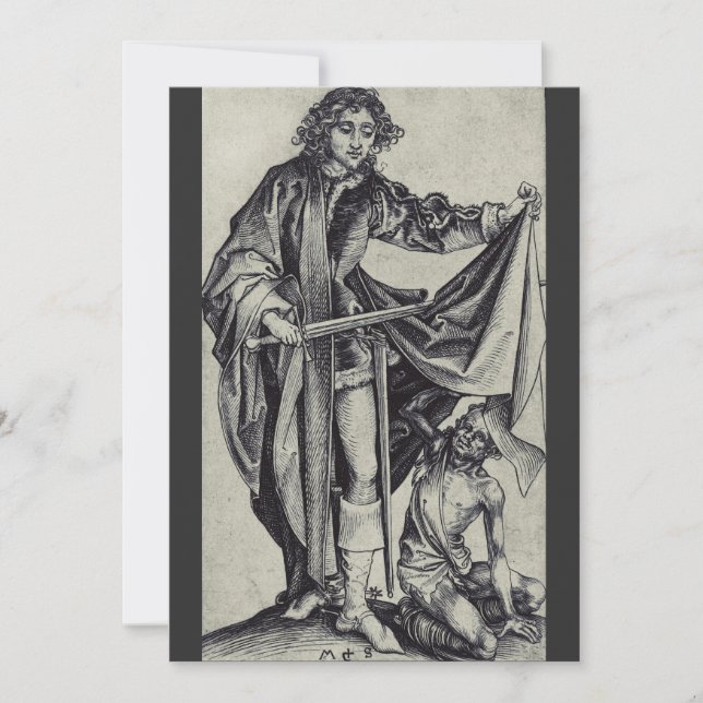 Saint Martin of Tours Invitation (Front)