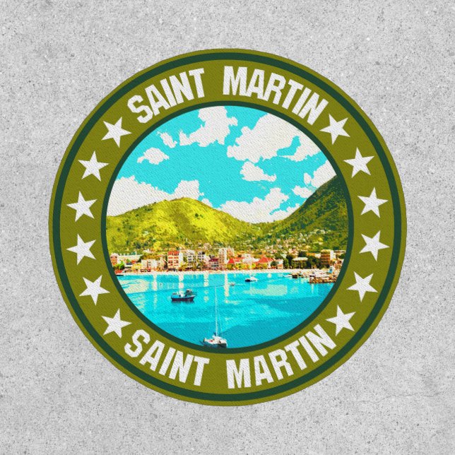 Saint Martin                                       Patch (Front)