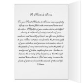 Saint Martin Prayer Cards (Inside (Left))