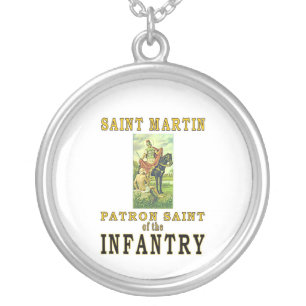 SAINT MARTIN SILVER PLATED NECKLACE