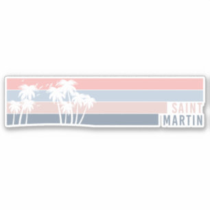 Saint Martin St Maarten Island Sticker