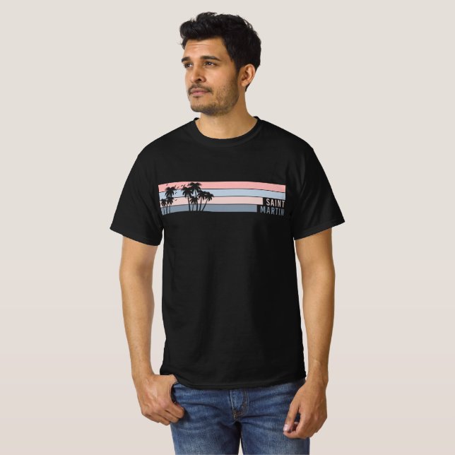 Saint Martin St Maarten Island T-Shirt (Front Full)