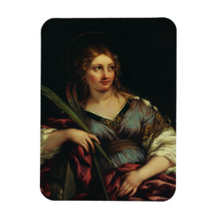 Saint Martina of Rome by Pietro Berrettini Magnet