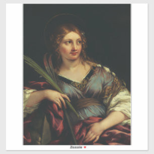 Saint Martina of Rome by Pietro Berrettini Sticker