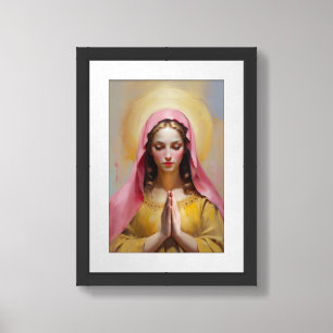 Saint Mary Extremely Beautiful Framed Art