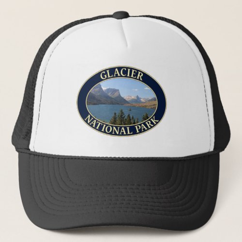 Saint Mary Lake at Glacier National Park Trucker Hat