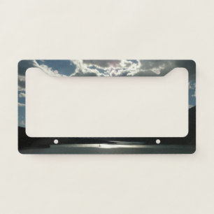 Saint Mary Lake I at Glacier National Park License Plate Frame