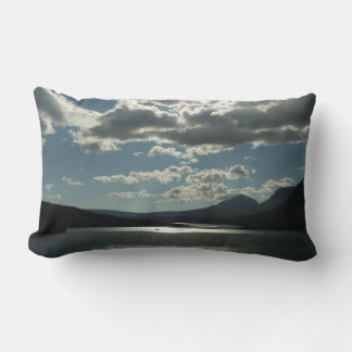 Saint Mary Lake I at Glacier National Park Lumbar Pillow
