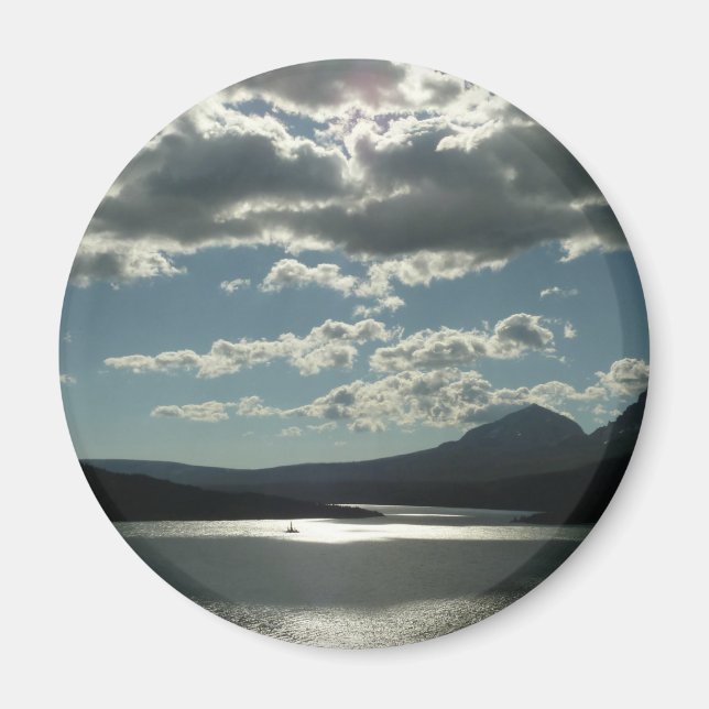 Saint Mary Lake I at Glacier National Park Magnet (Front)