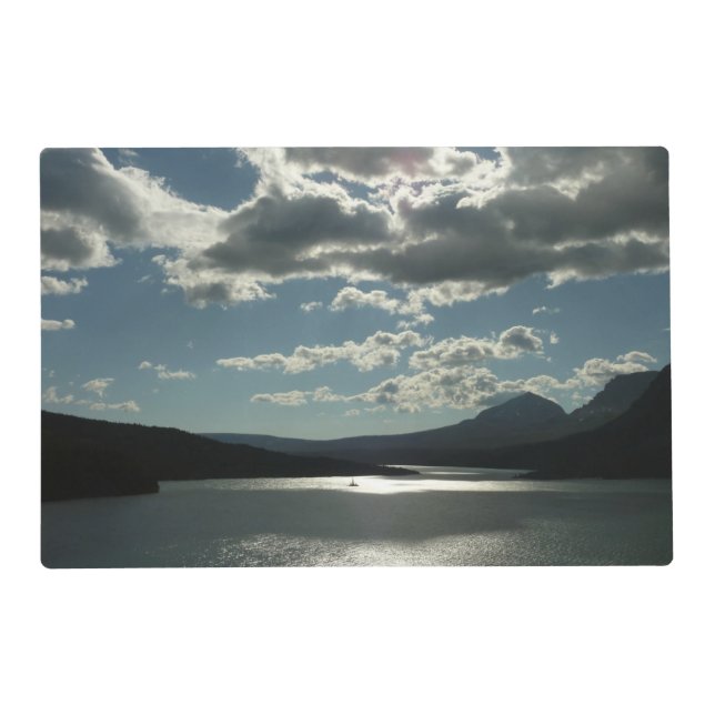 Saint Mary Lake I at Glacier National Park Placemat (Front)