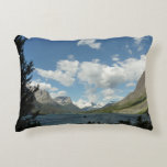Saint Mary Lake II at Glacier National Park Accent Pillow