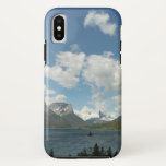 Saint Mary Lake II at Glacier National Park iPhone XS Case