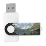 Saint Mary Lake II at Glacier National Park Flash Drive