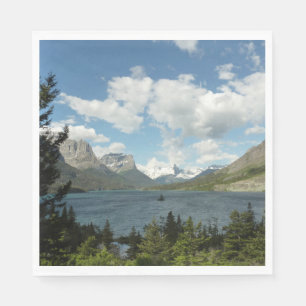 Saint Mary Lake II at Glacier National Park Napkins