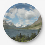 Saint Mary Lake II at Glacier National Park Paper Plates