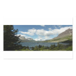 Saint Mary Lake II at Glacier National Park Rectangular Sticker