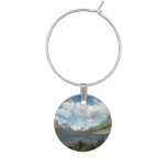 Saint Mary Lake II at Glacier National Park Wine Charm