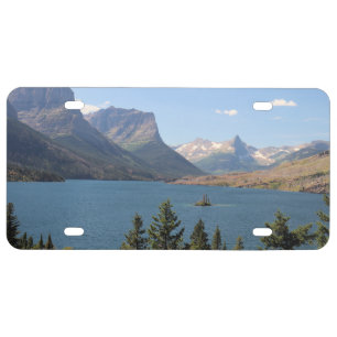 Saint Mary Lake in Glacier National Park License Plate