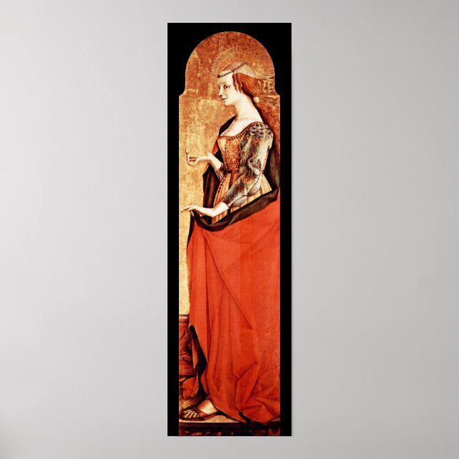 SAINT MARY MAGDALENE 2 Gold,Red ,Black Poster (Front)