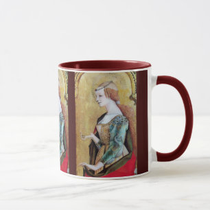SAINT MARY MAGDALENE 2 Gold,Red Mug