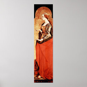 SAINT MARY MAGDALENE 2 Gold,Red Poster
