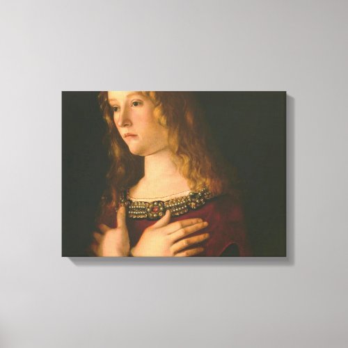 Saint Mary Magdalene _ Bellini Canvas Print