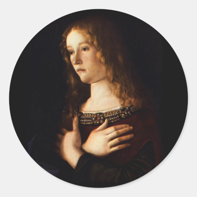 Saint Mary Magdalene - Bellini Classic Round Sticker (Front)