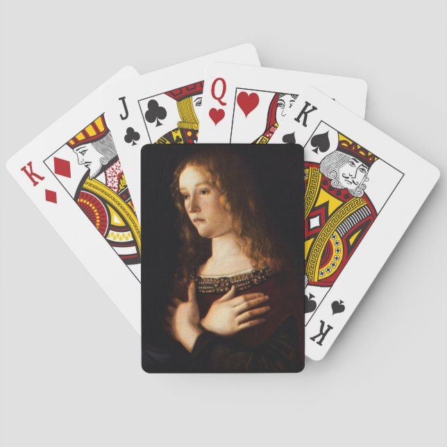Saint Mary Magdalene - Bellini Poker Cards (Back)