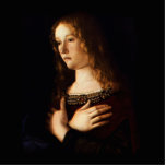 Saint Mary Magdalene - Bellini Statuette<br><div class="desc">Saint Mary Magdalene.  Oil on wood by Bellini 1490.  Venetian painter.  Early Renaissance period.  http://frontiernow.com</div>