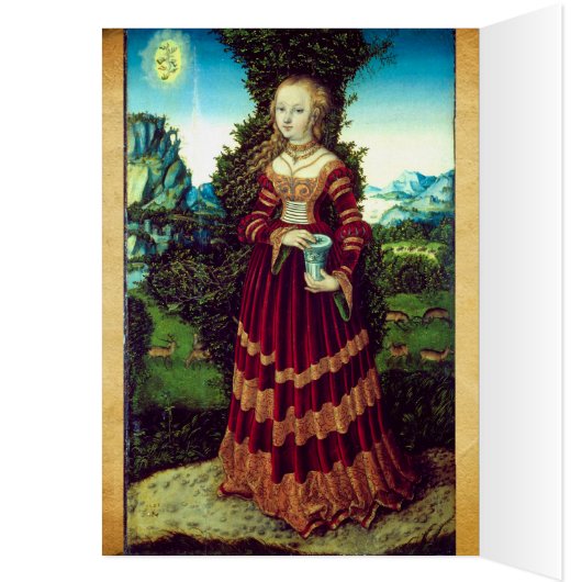 SAINT MARY MAGDALENE ,Brown Parchment (Inside (Left))