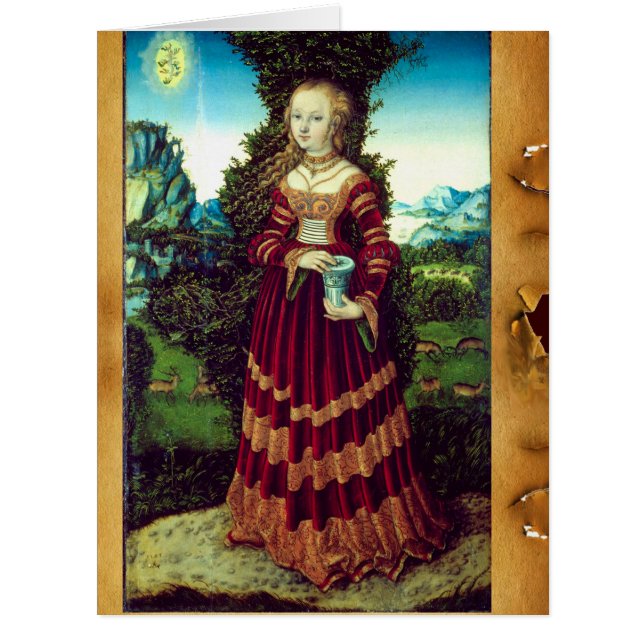 SAINT MARY MAGDALENE ,Brown Parchment Cards (Front)