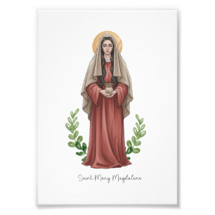 Saint Mary Magdalene, Catholic Saint Print