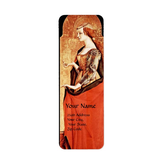 SAINT MARY MAGDALENE LABEL (Front)