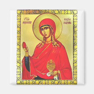 Saint Mary Magdalene orthodox icon Magnet