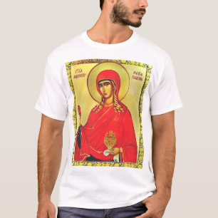 Saint Mary Magdalene orthodox icon T-Shirt