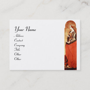 SAINT MARY MAGDALENE White Business Card