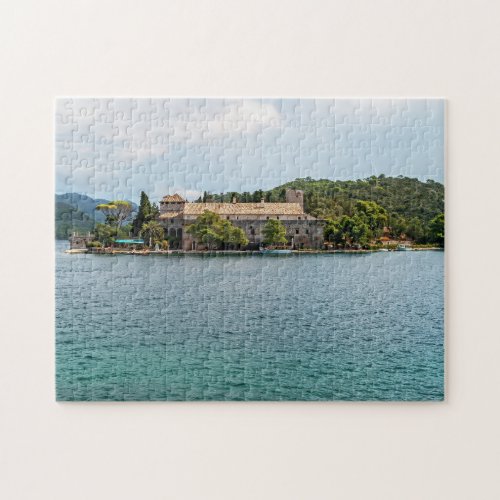 Saint Mary monastery on Mljet island _ Croatia Jigsaw Puzzle