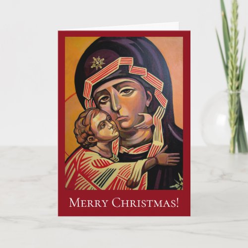 Saint Mary Teotokos Holiday Card