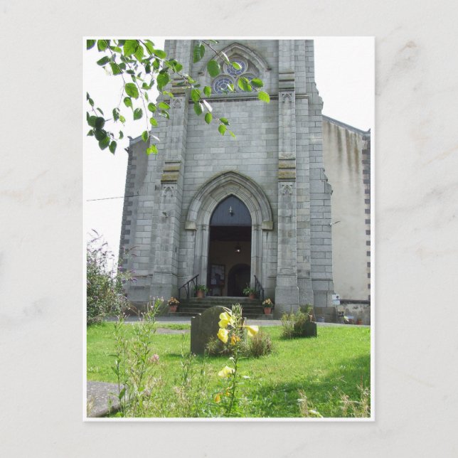 Saint Mary's Church archway, Carlow town, Ireland Postcard (Front)